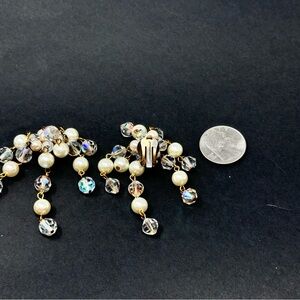 Vintage butterfly clip earrings.